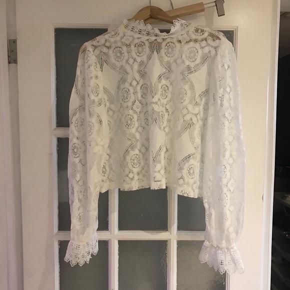 Zara lace top - Picture 1 of 3